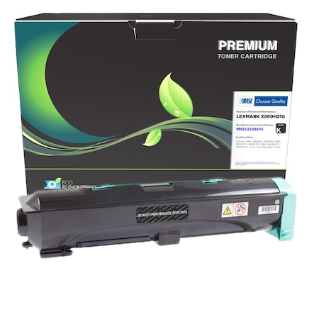 Mse MSE Remanufactured High Yield Toner Cartridge for Lexmark X860 MSE02248616